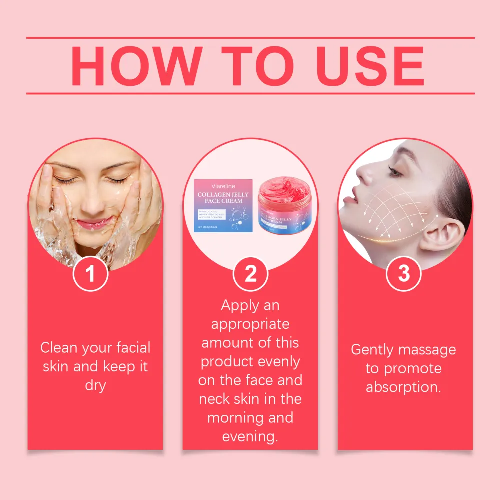 Viareline Collagen anti-jelly cream