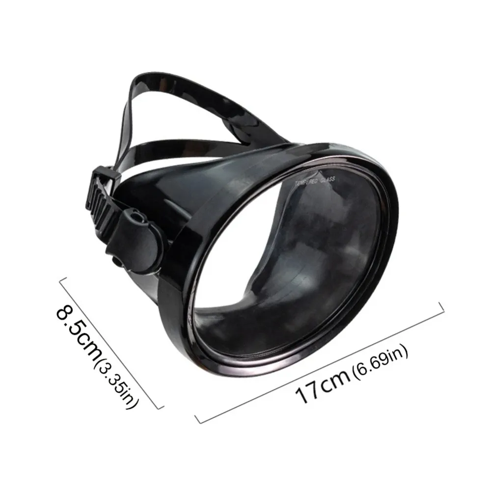 Professional Black Swimming Goggles