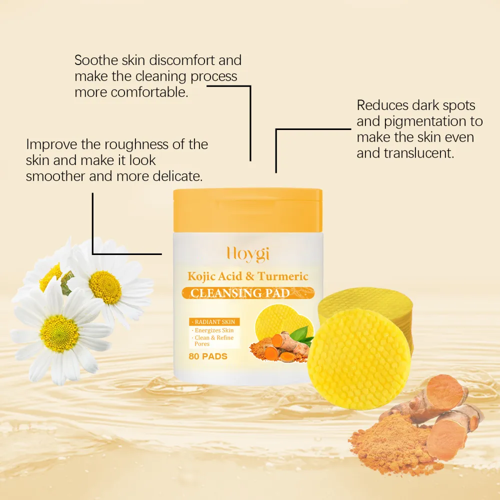 Turmeric Tricarboxylic Acid Cleaning Cotton Pads