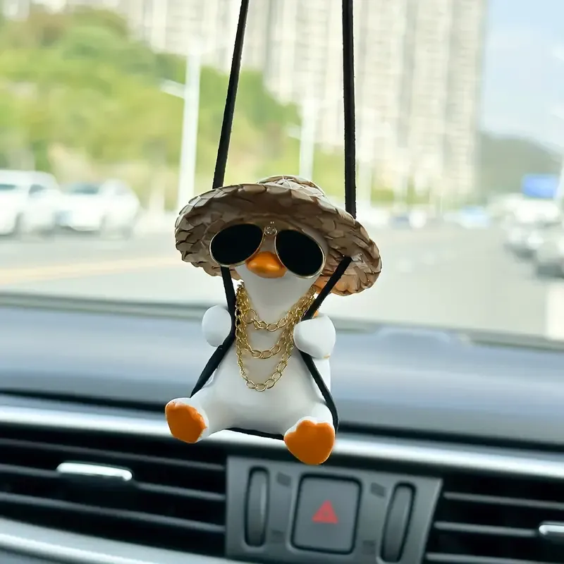 Swing Duckling Straw Hat Without Perfume