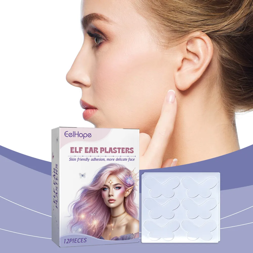 Butterfly-shaped ear support