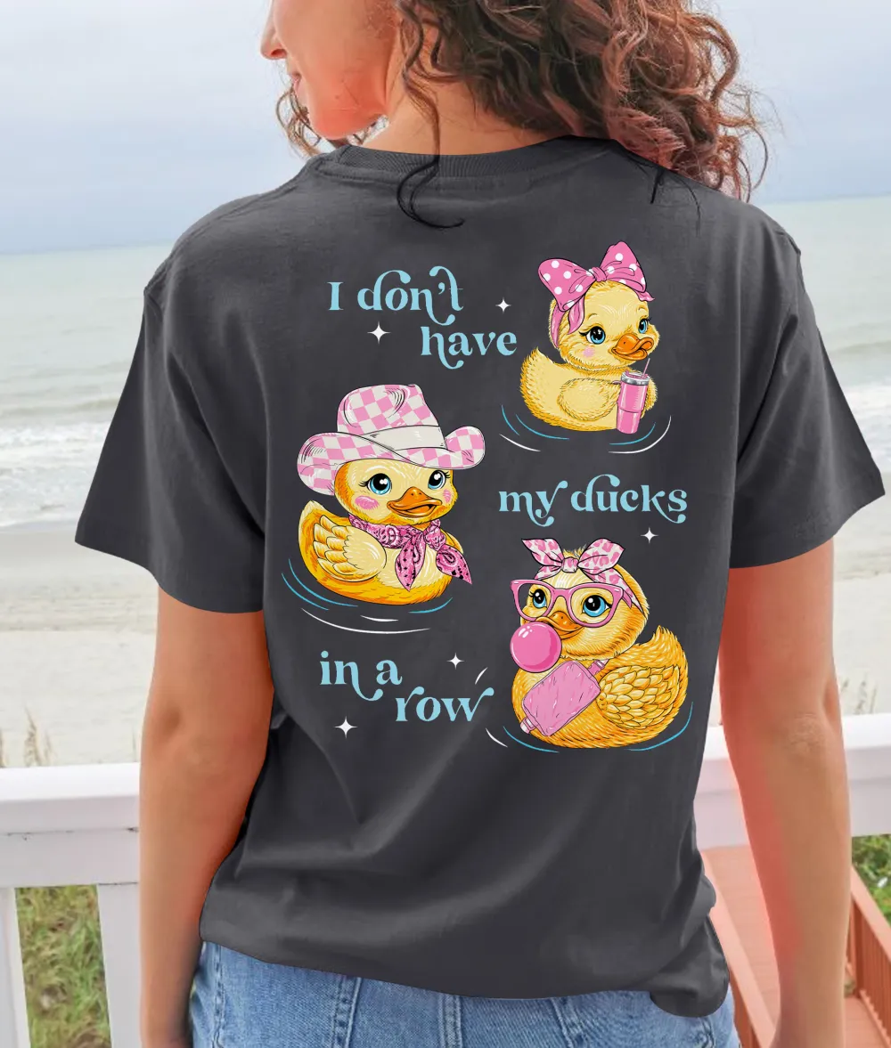 Ducks In A Row T-Shirt