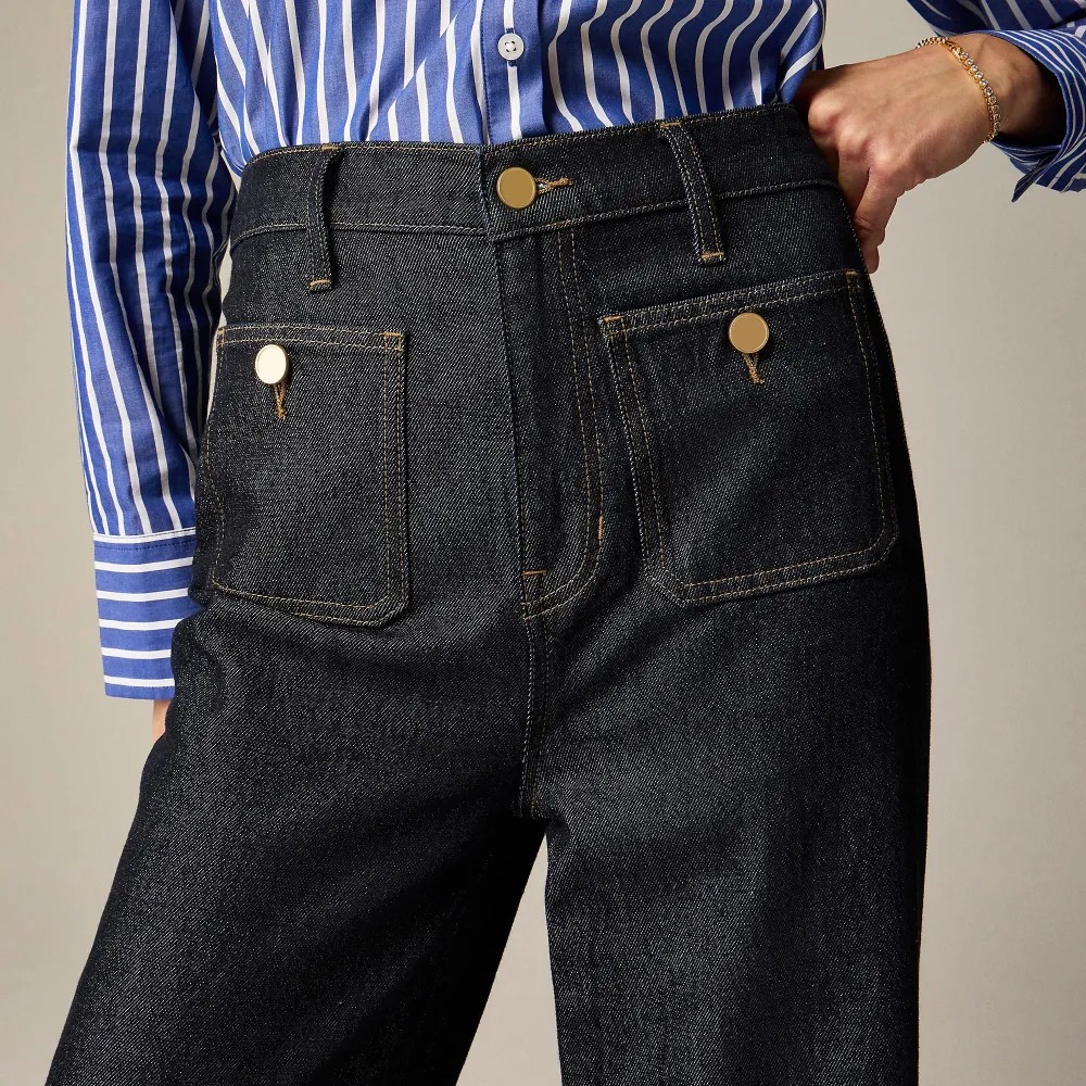 Denim Trouser in Rinse Wash