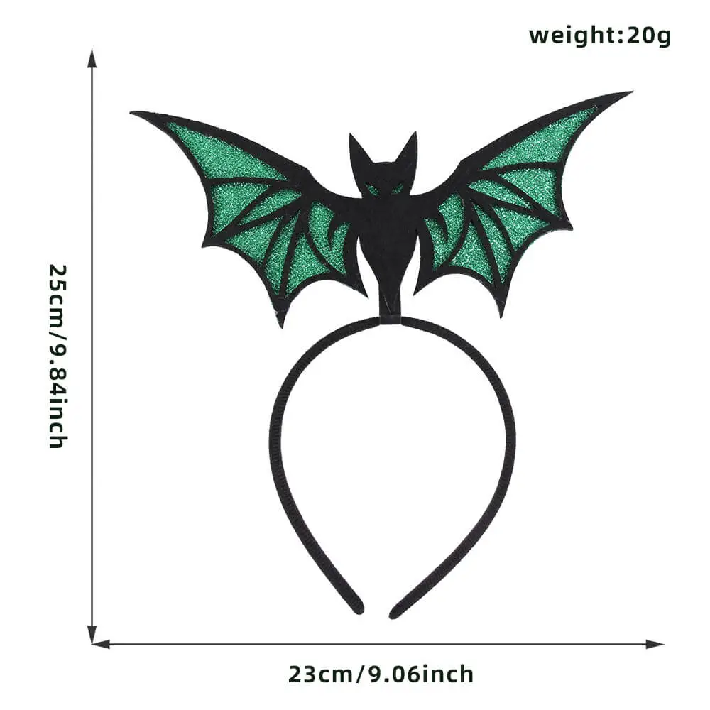 4 Pcs Halloween Bat Headband Party