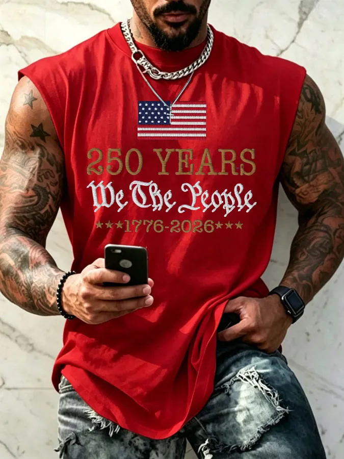 Men's The United States of America Tank Top