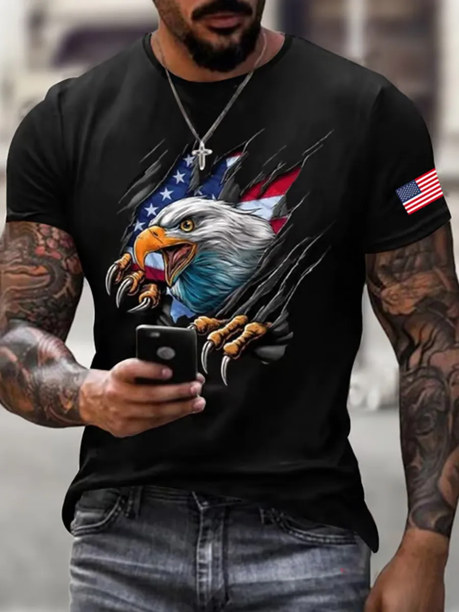 Men's America 250th Anniversary Print T-Shirt