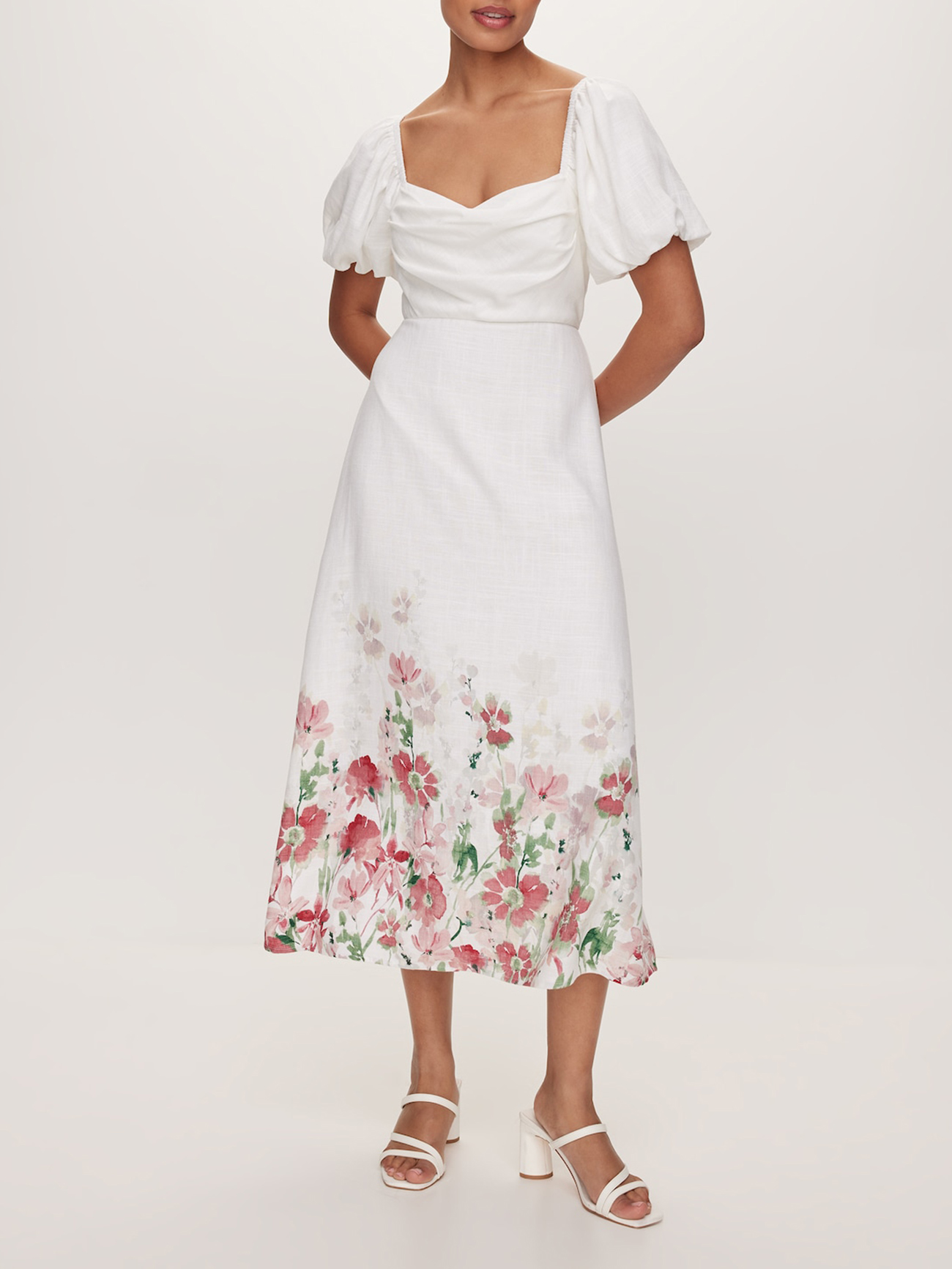 Daily Slight Stretch Midi Dress