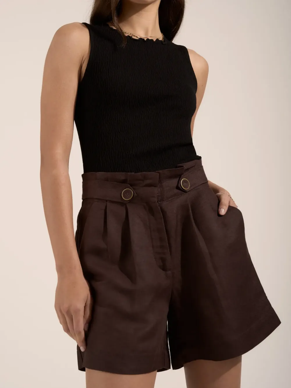Waist Detail Shorts