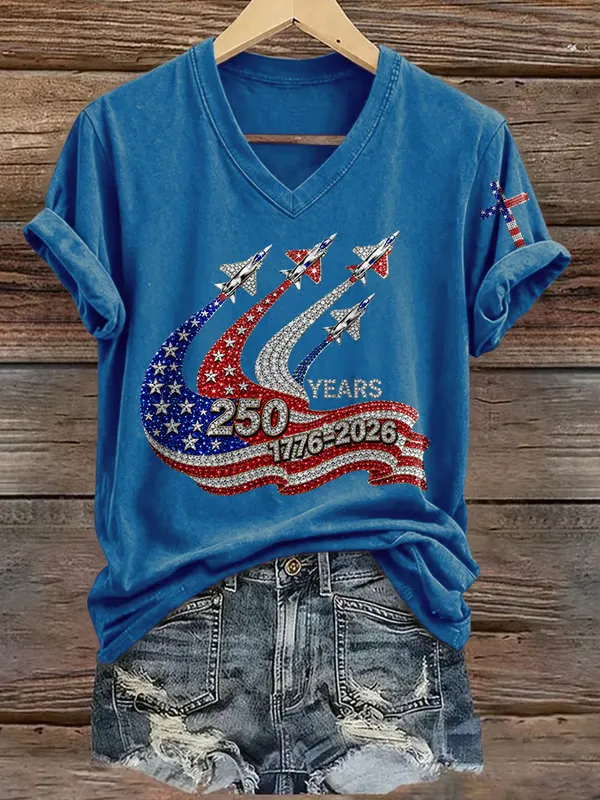 Women's 250th Anniversary Printed T-shirt