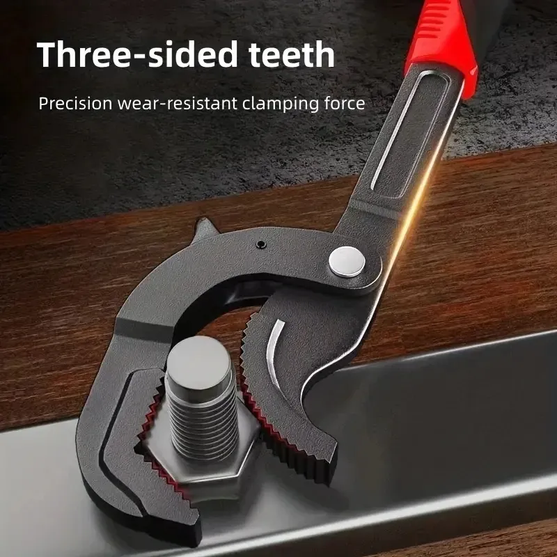 Opening Wrench with Selif Locking