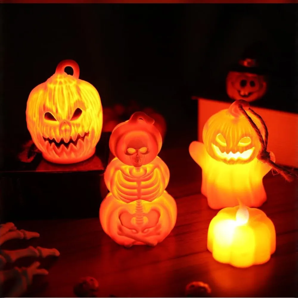 Halloween Ghost Pumpkin Party Decor Night Light