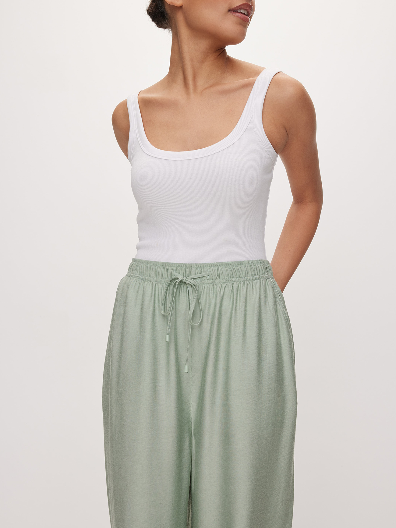 Relaxed Black Pant