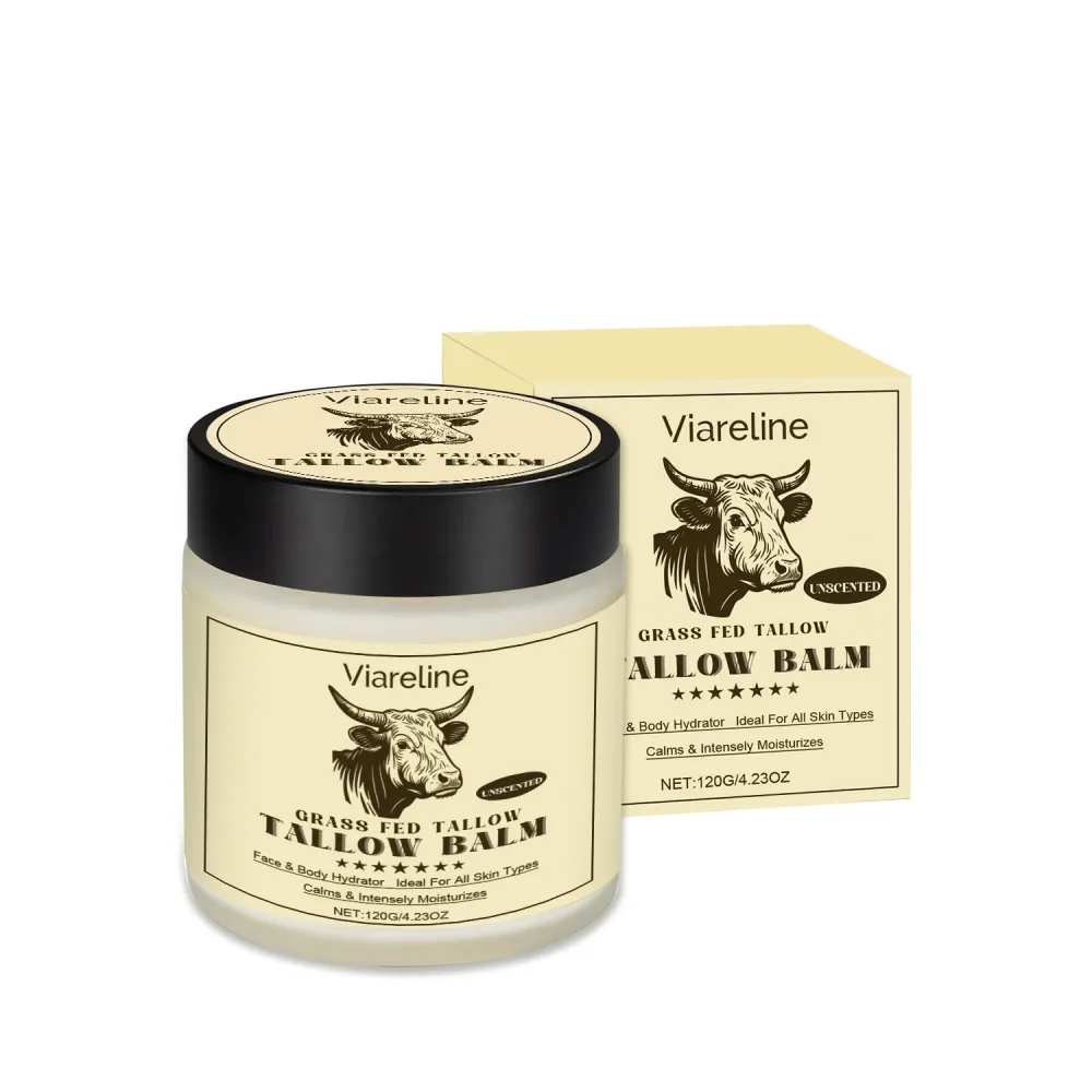 Cow fat honey skincare cream with smooth texture, comfortable and nourishing skin, gentle and moisturizing skincare cream