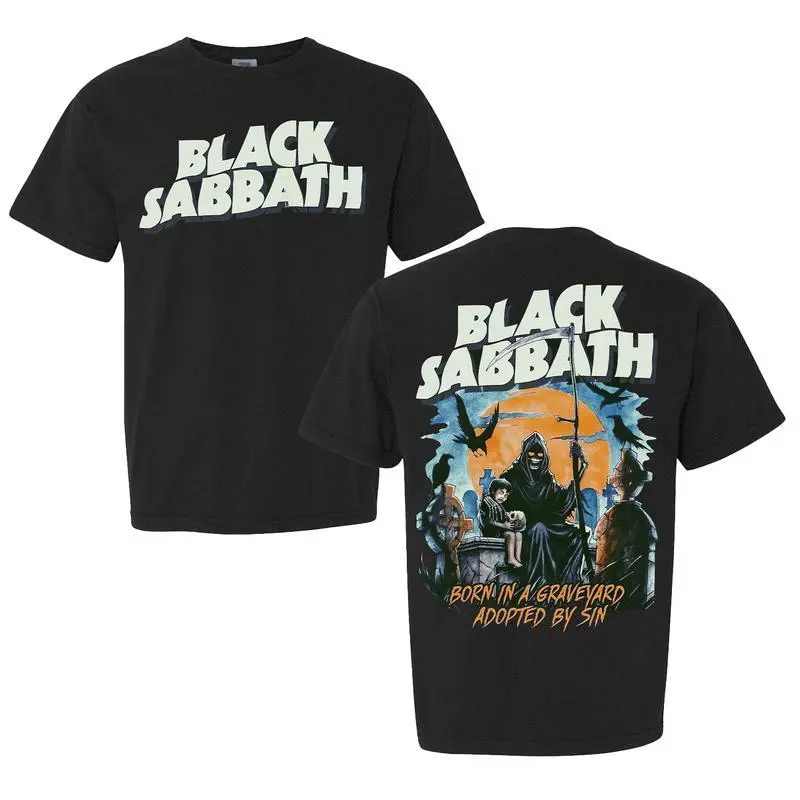 BLACK SABBATH Born In a Graveyard Washed T-Shirt