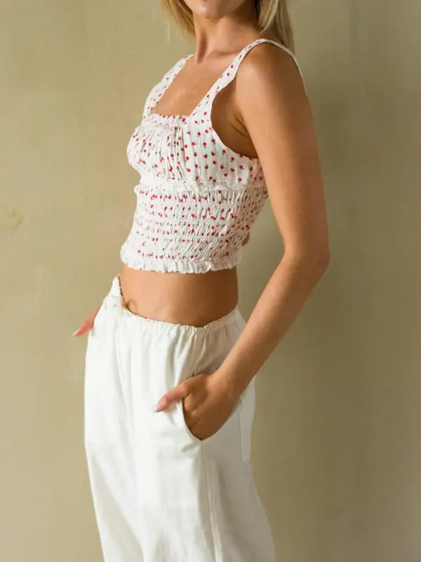 Picnic Smocked Top