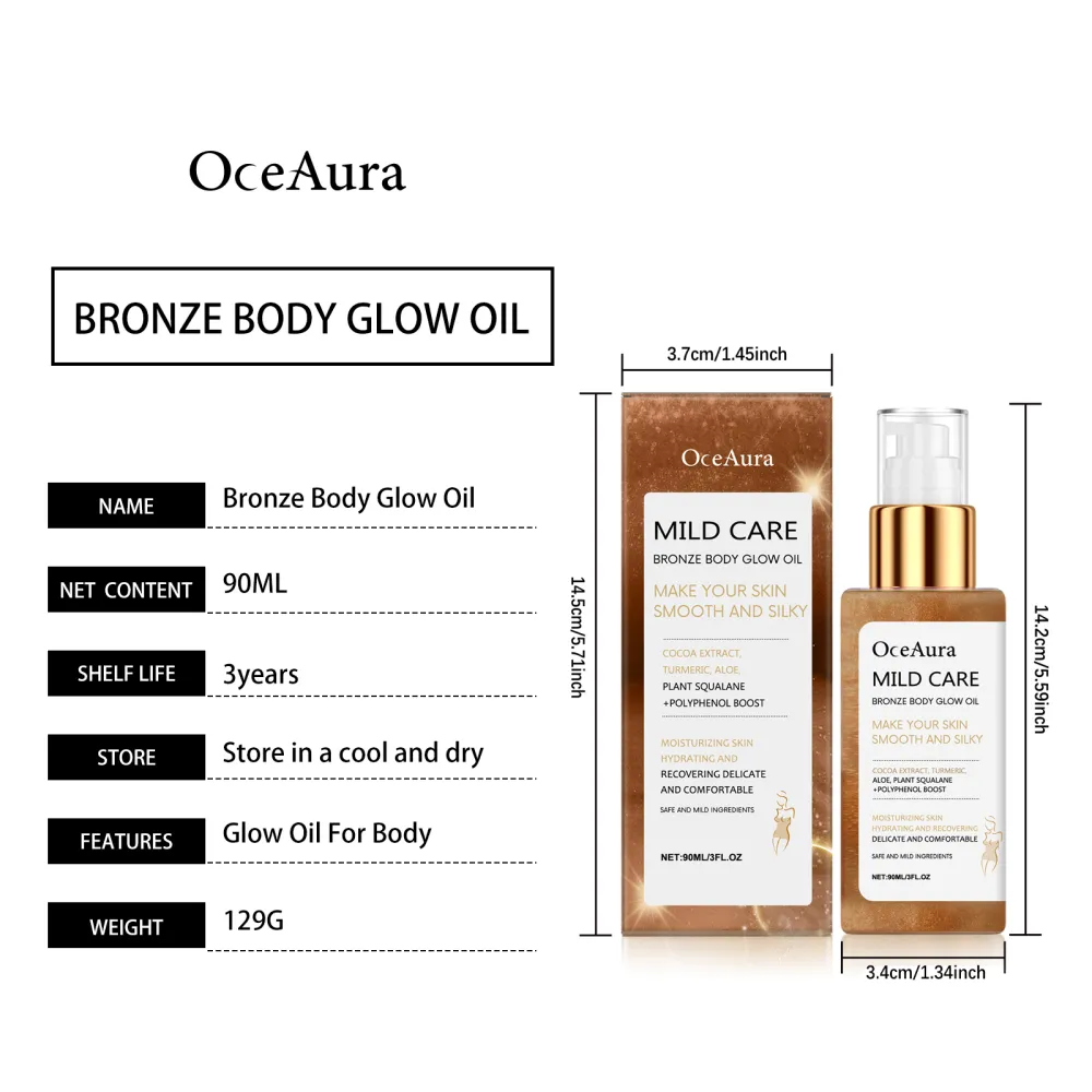 Bronzing Body Glitter Oil