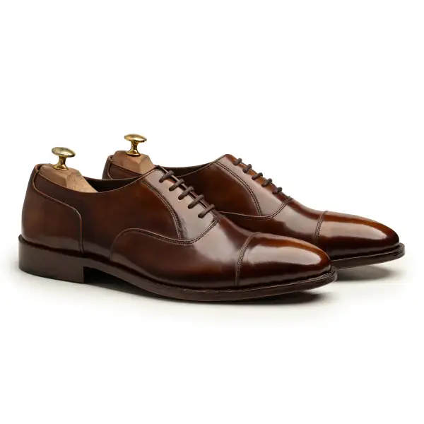 Cap Toe Leather Oxfords