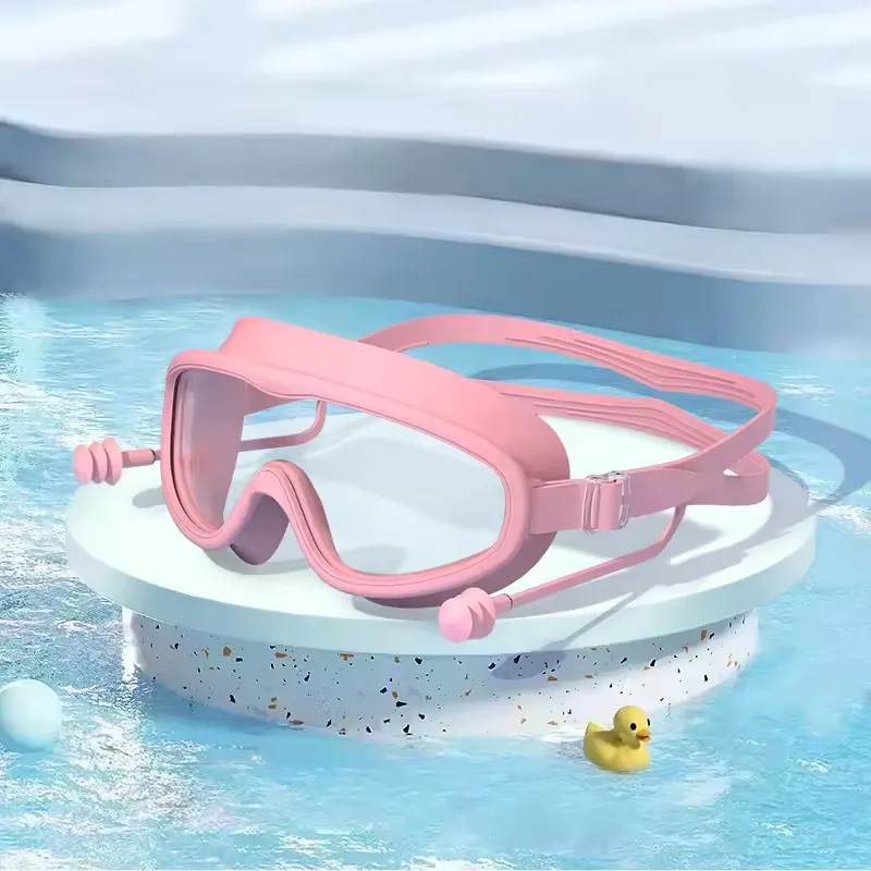 Clear And Comfortable Large Frame Swimming Lenses