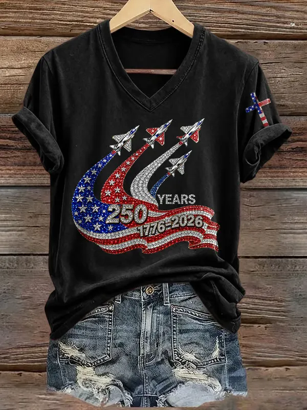 Women's 250th Anniversary Printed T-shirt
