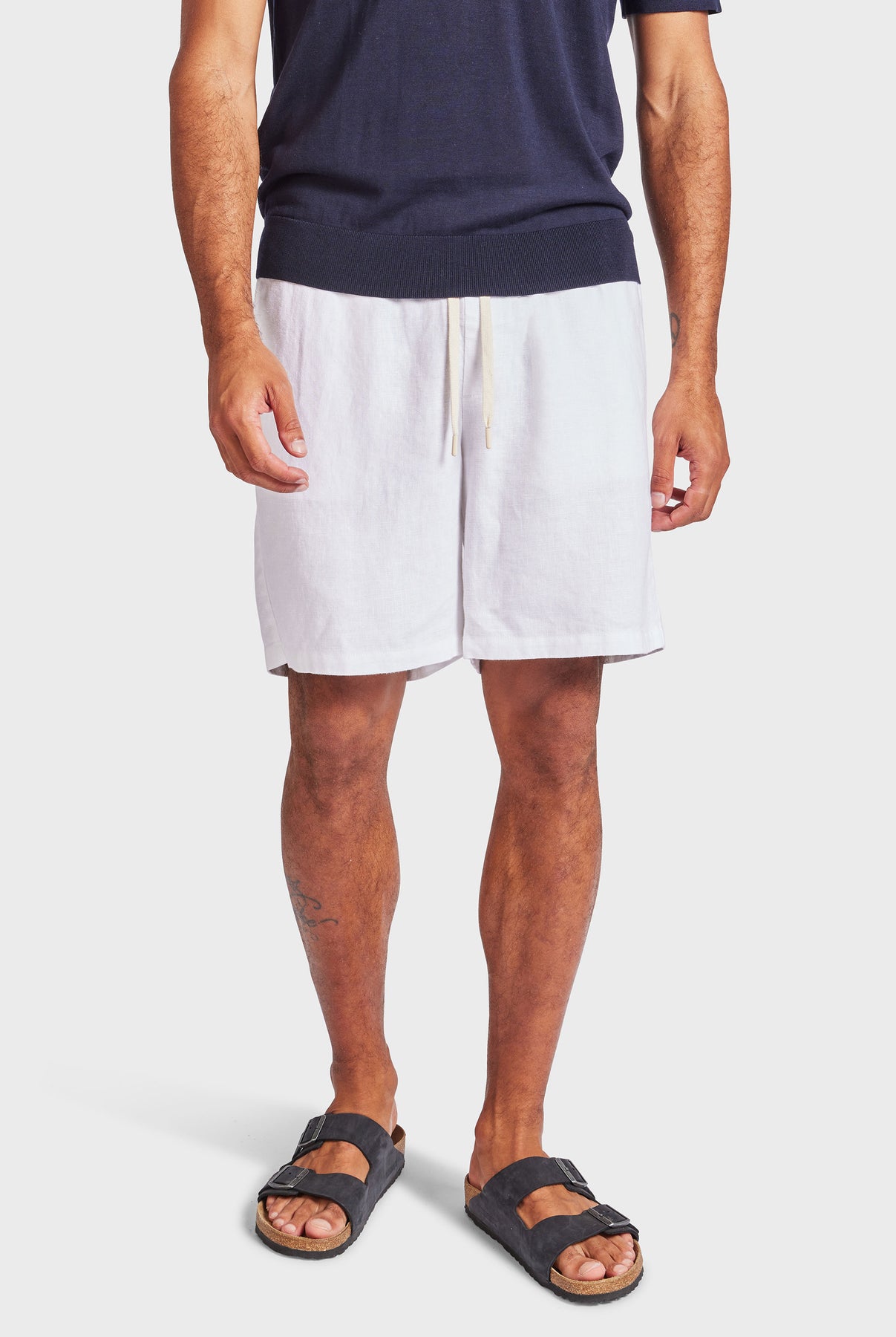 Jeff Linen Short-Oatmeal