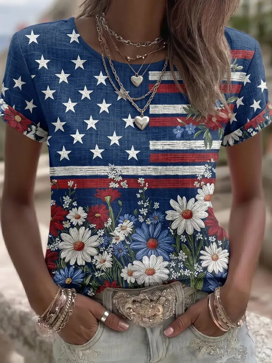 Women's 250th Anniversary Printed T-shirt