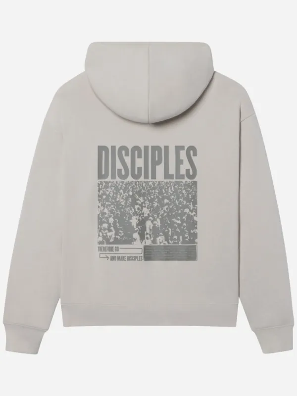 Women's  Retro Graphic Print Hooded Long-Sleeve Sweatshirt