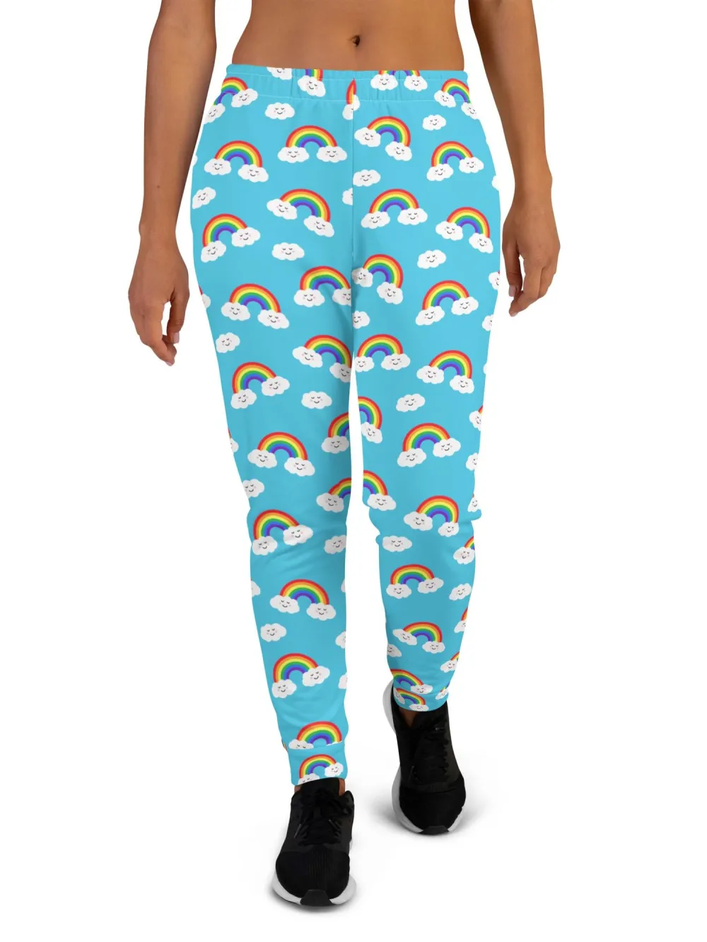 Bright Rainbow Cloud Trousers