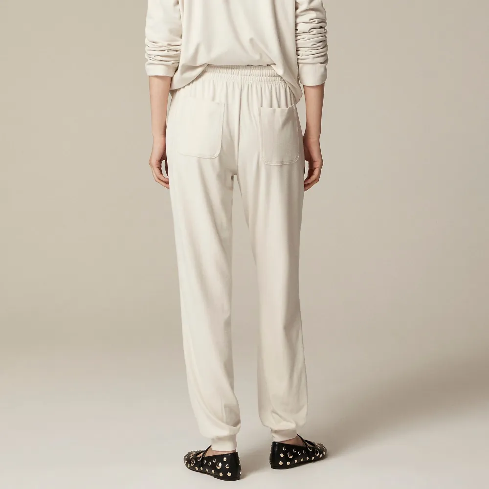 Mid-Waist Soft Rib Joggers