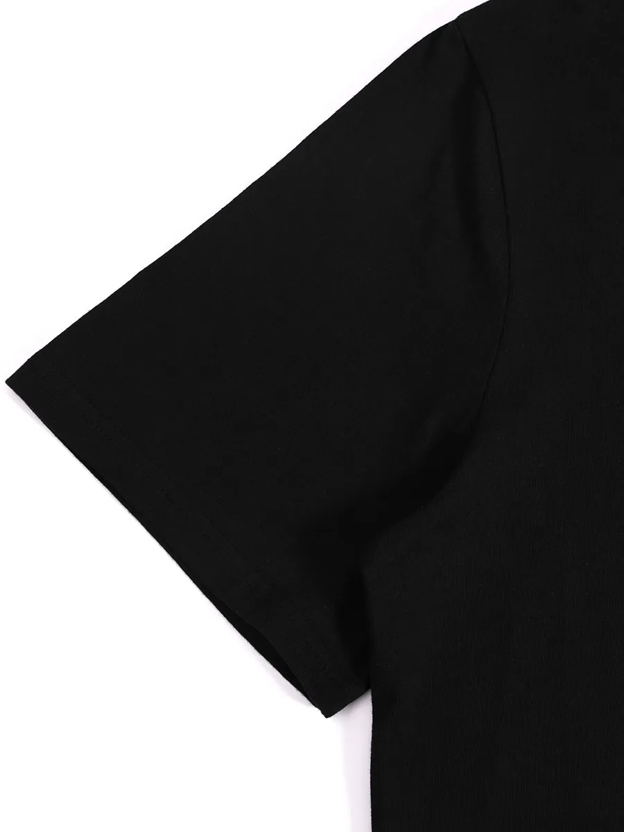 Chic Letter Designed Short Sleeve T-Shirts