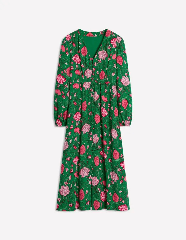 Cynthia Button Tea Dress