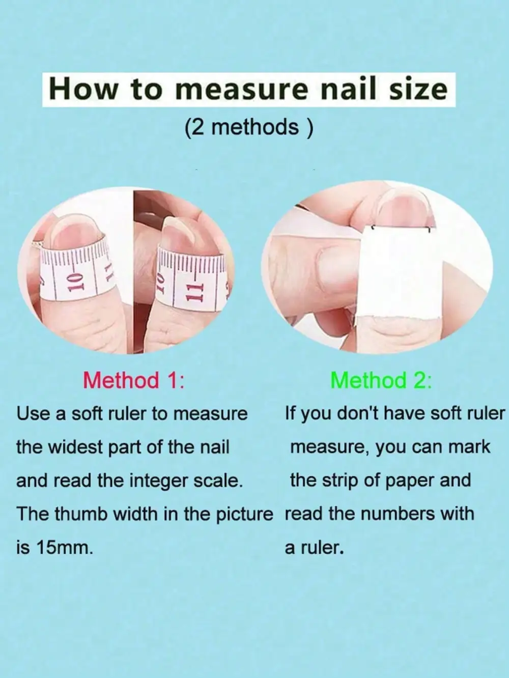 Nailhour 10Pcs Handmade Almond French Polka Dot With Music Note Press On Nails