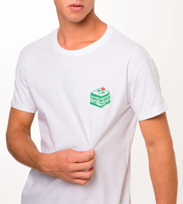 Bread Graphic Crew Neck T-Shirt