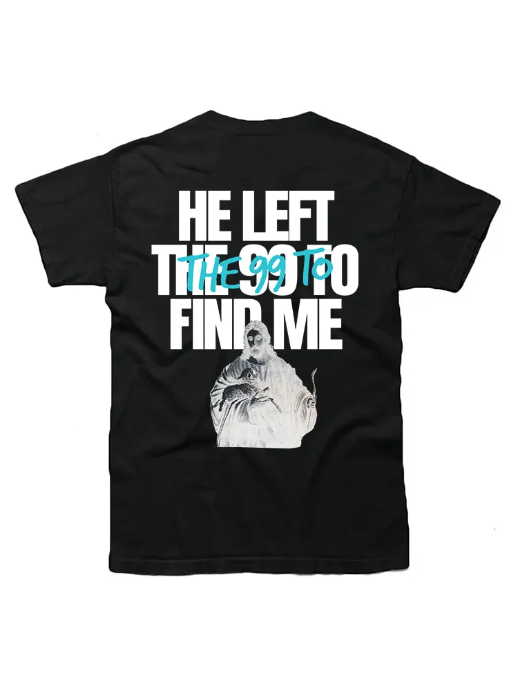 I Am The 100 Black Tee