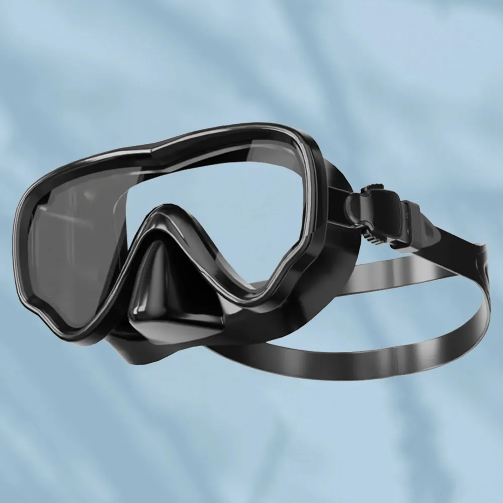 180° Wide-Angle Wide Field Of Vision Swimming Goggles With Nose Plugs