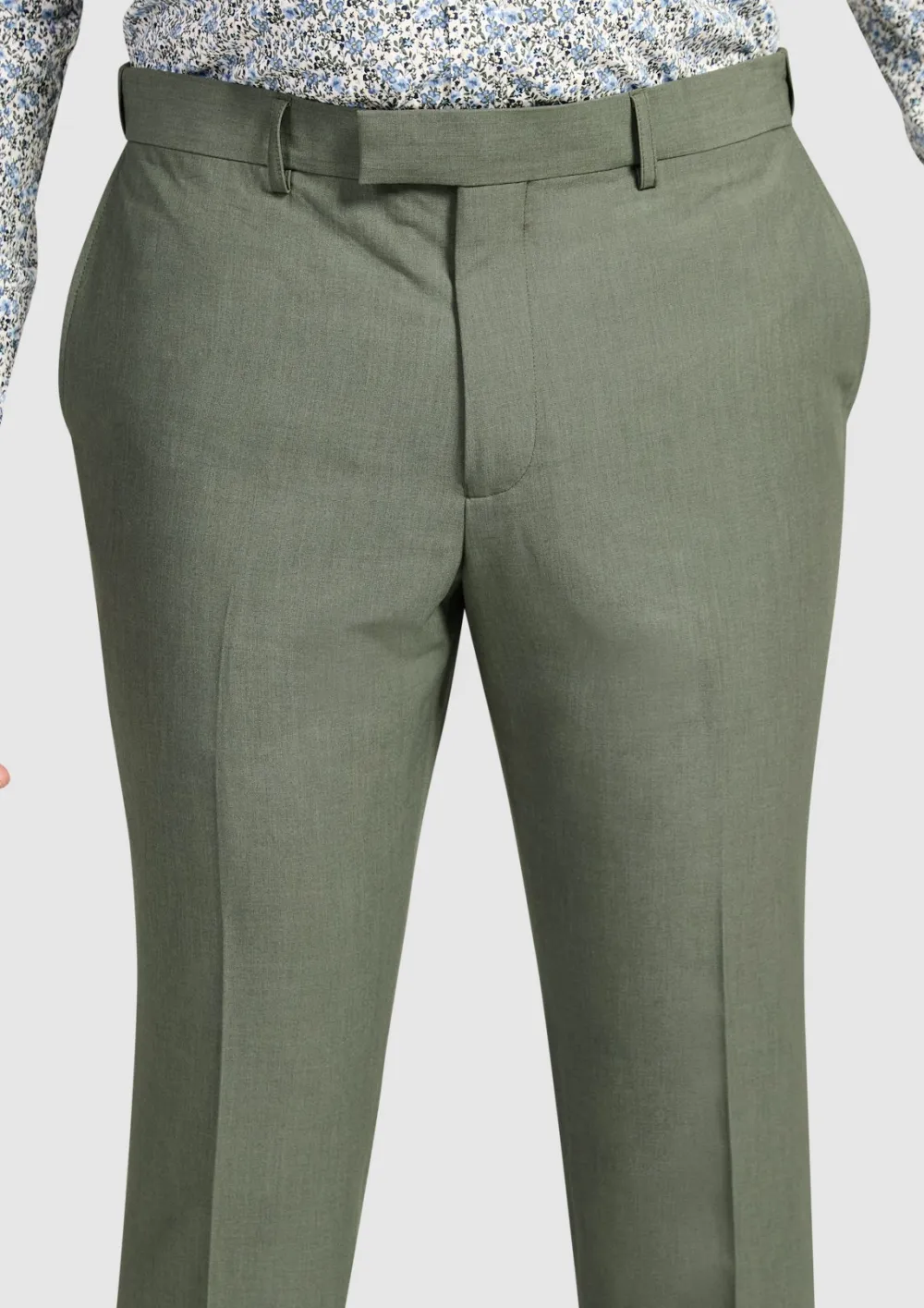 Slim Fit Double Stretch Suit Trousers