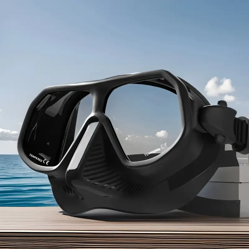 Full-Face Snorkeling Mask with Large Frame