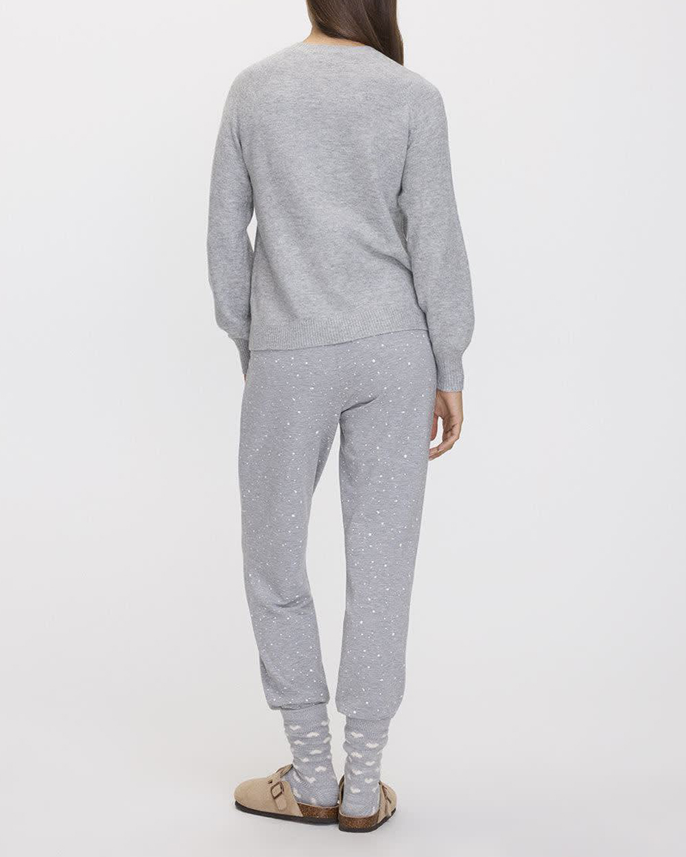 Long-Sleeve Crew-Neck PlushSoft Sweater