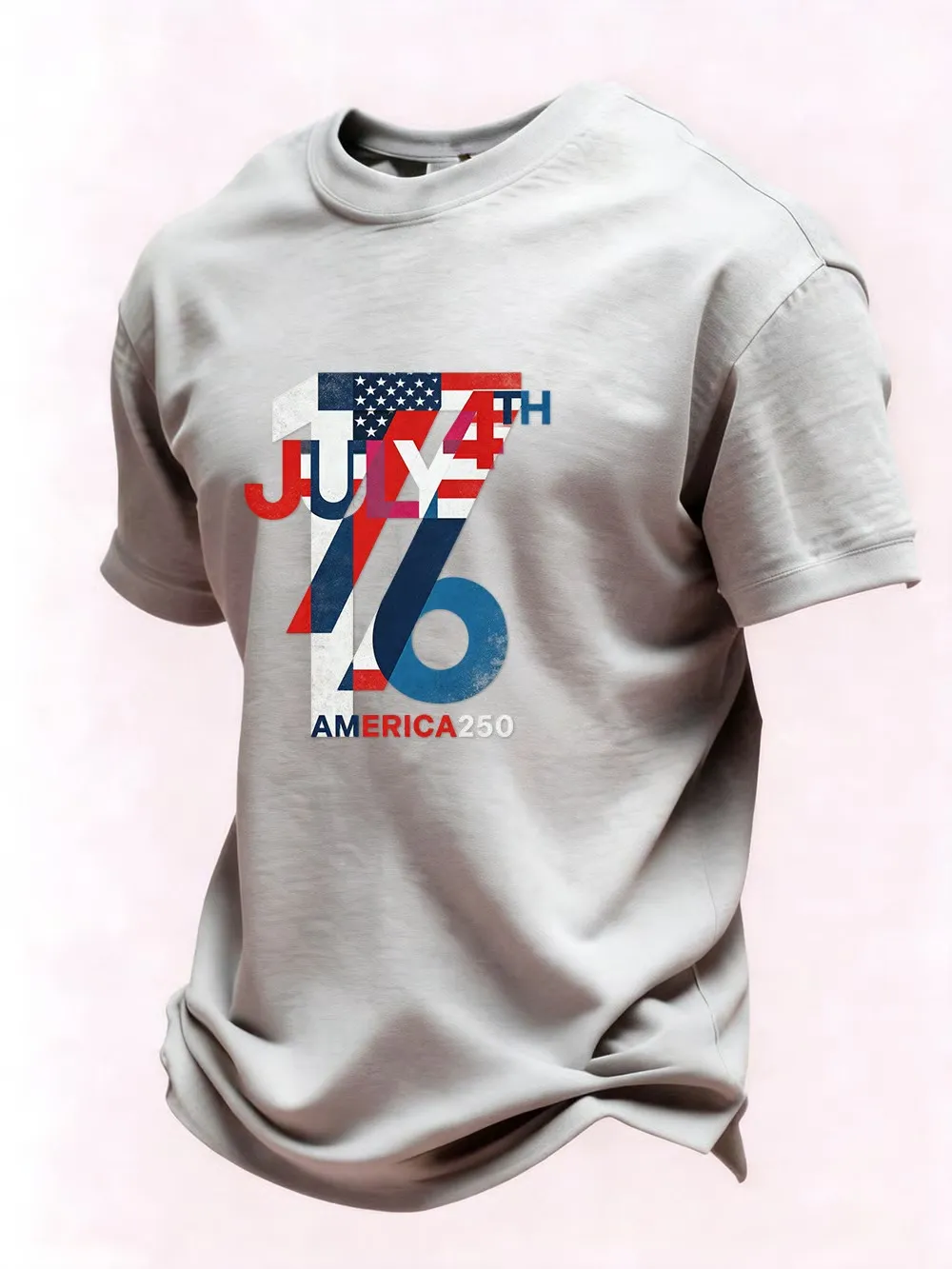 Men's U.S. 250th Anniversary Crew Neck Short-Sleeve T-Shirt