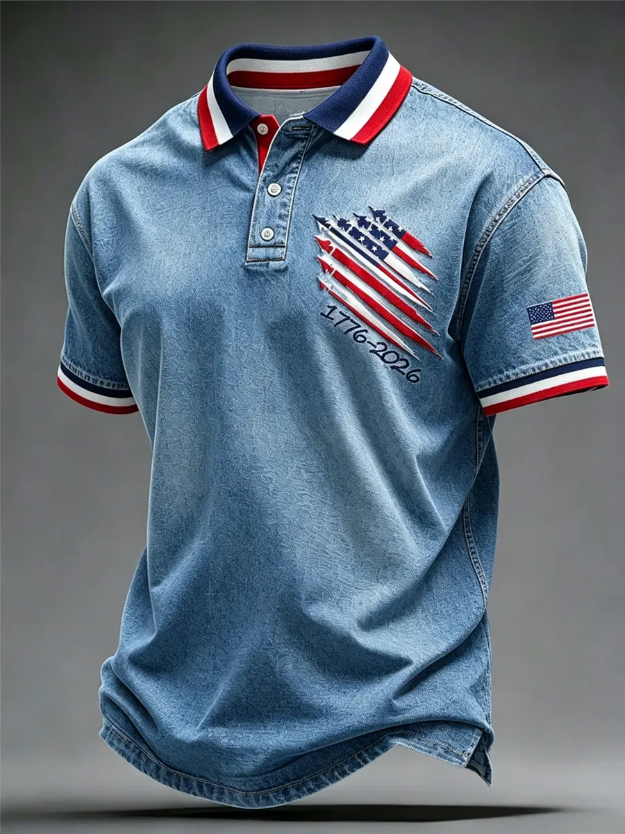 Men's 250th Anniversary Printed T-Shirt
