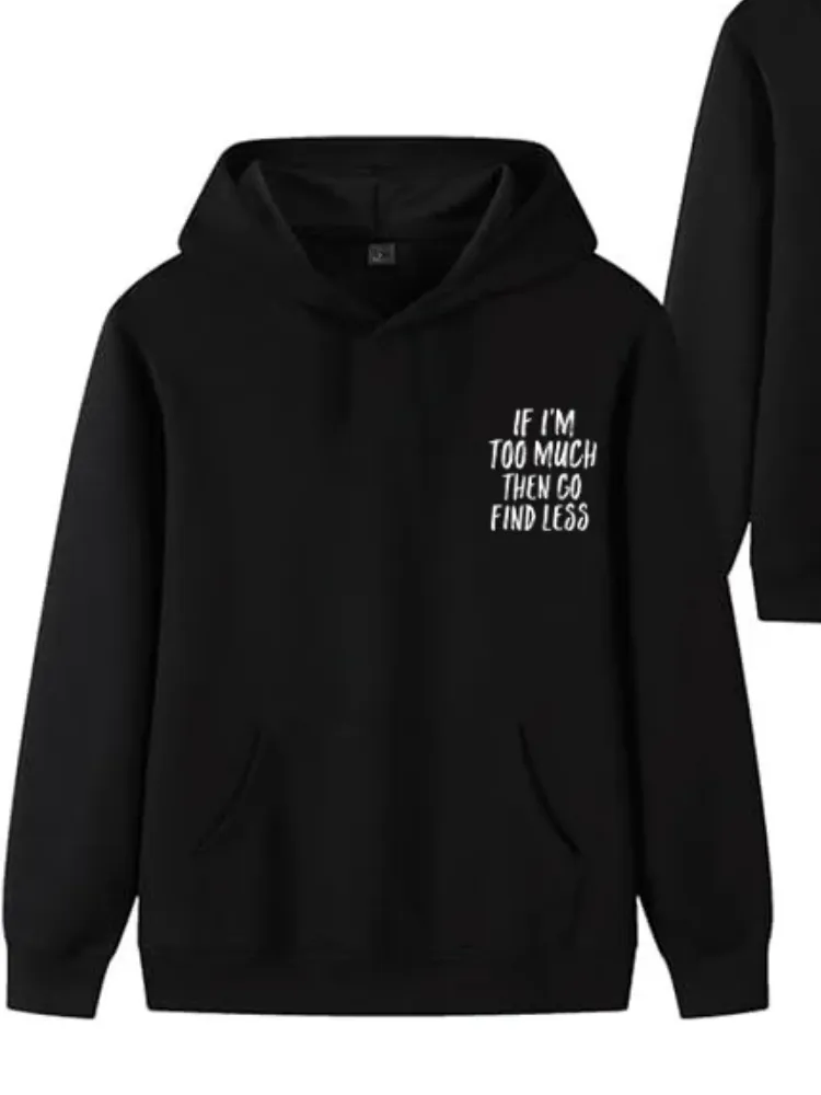 Gothic Double-Sized Graphic Hoodie