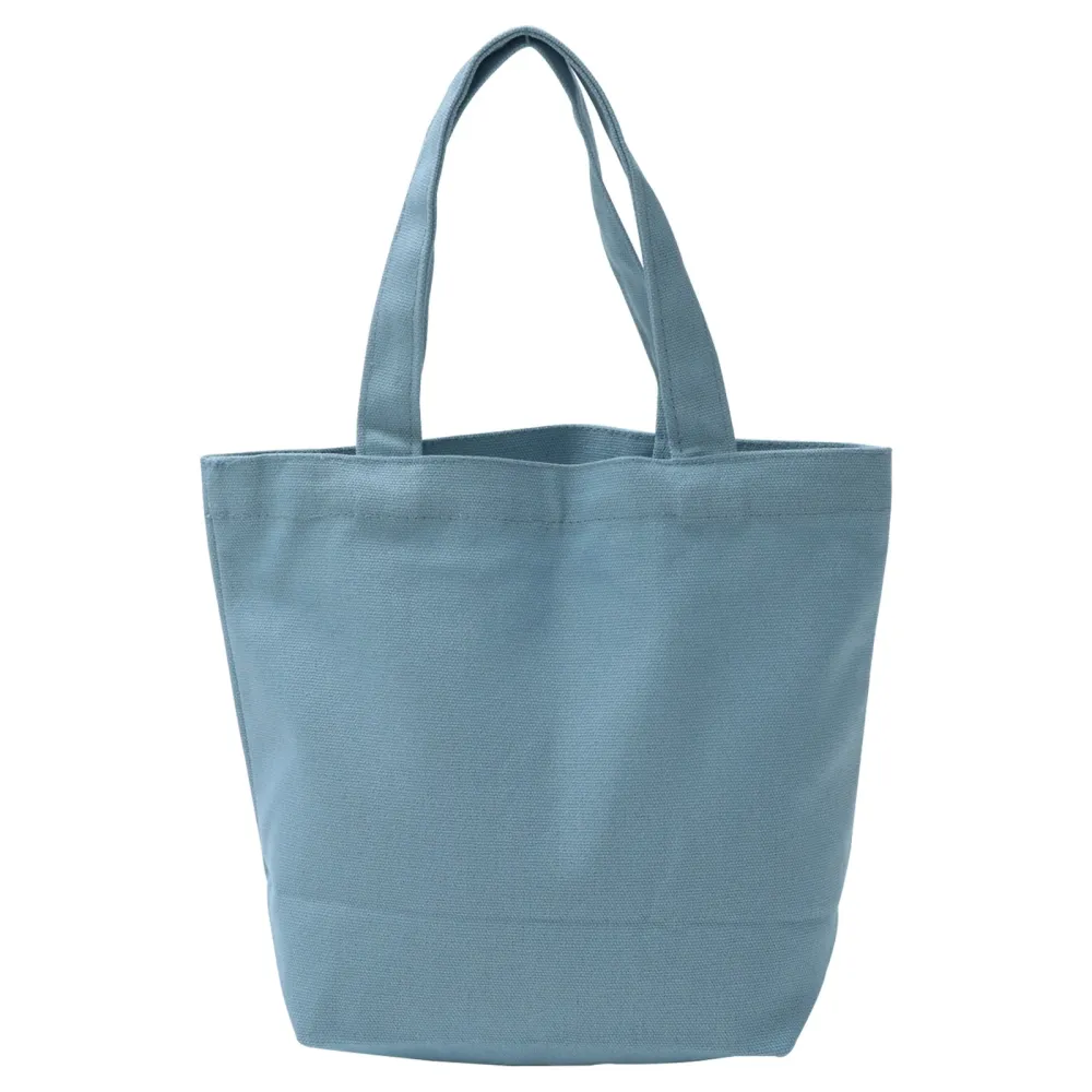 Solid Color Durable Canvas Shopping Bag