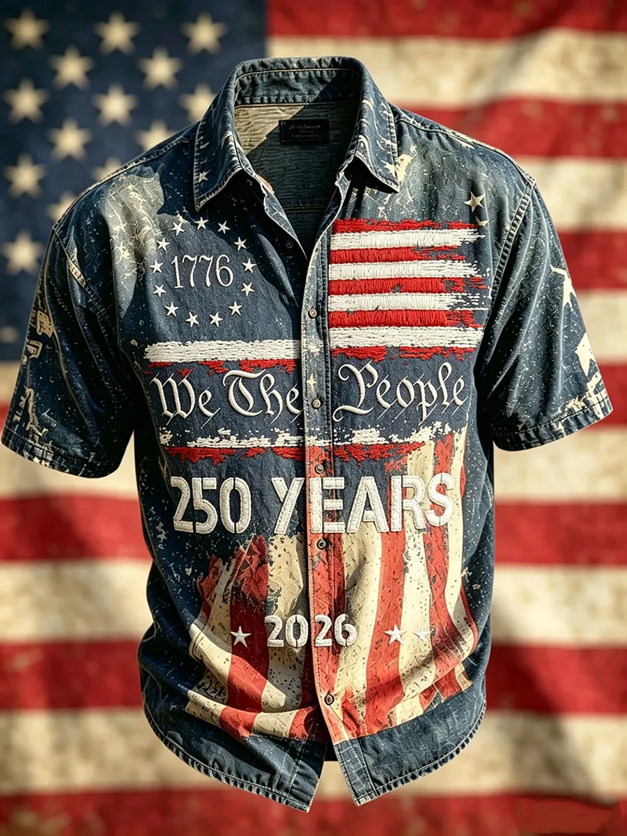 Men's US 250th Anniversary Short-Sleeve Shirt