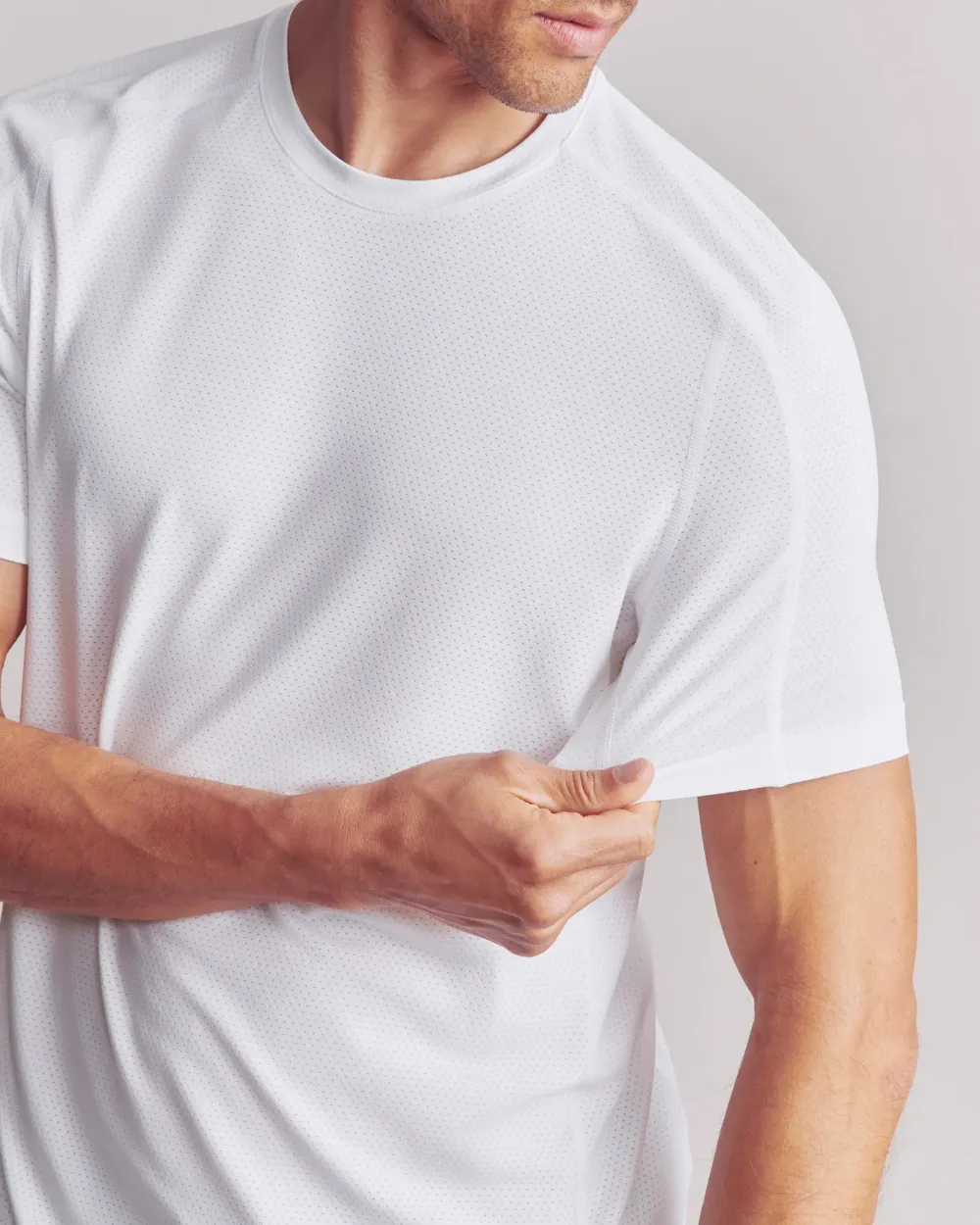 White Fashion Sports Short Sleeve T-Shirts