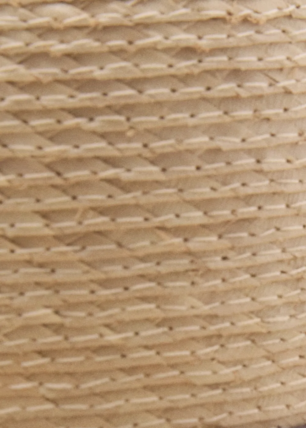Vacation Style Natural Fibre Beige Hat