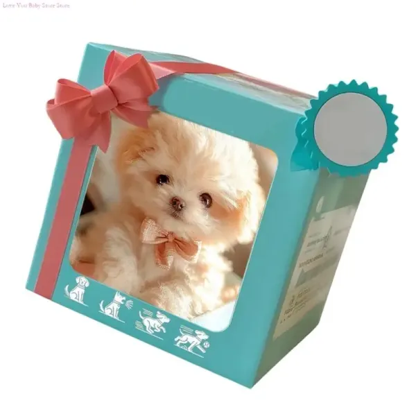 Solid Color Standing Toy Dog