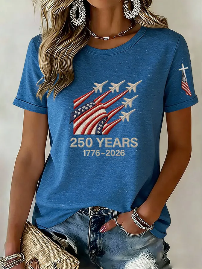 Women's Casual U.S. 250th Anniversary T-Shirt