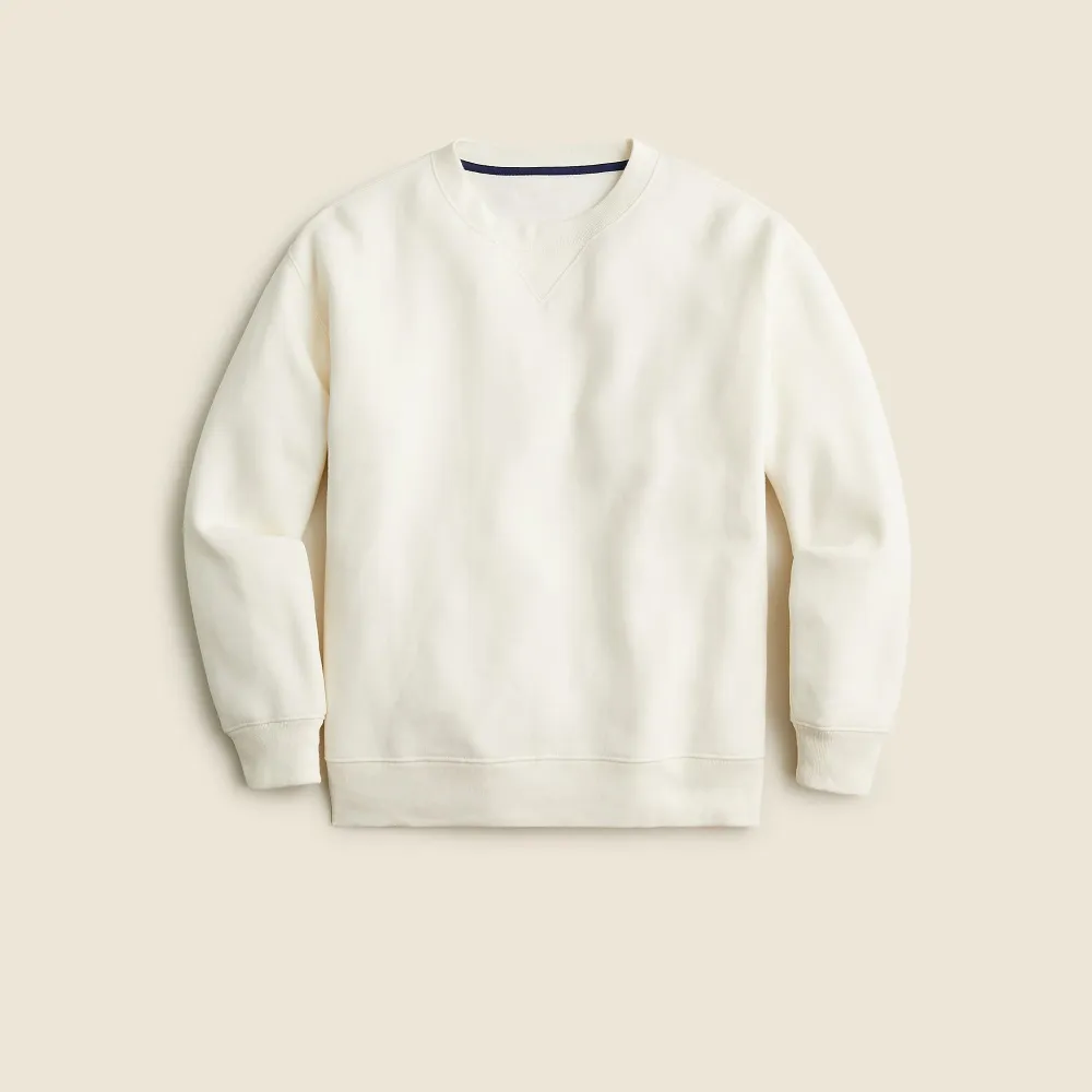 Fleece Oversized Crewneck Sweatshirts