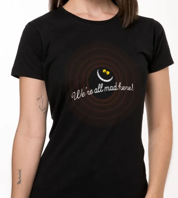 Mad in Wonderland Graphic Unisex T-Shirt