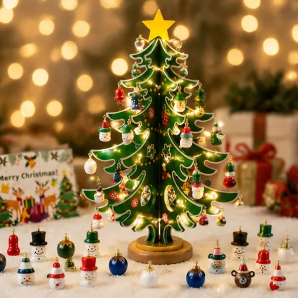 Christmas Blind Box Advent Calendar With Lights 2M Decorations