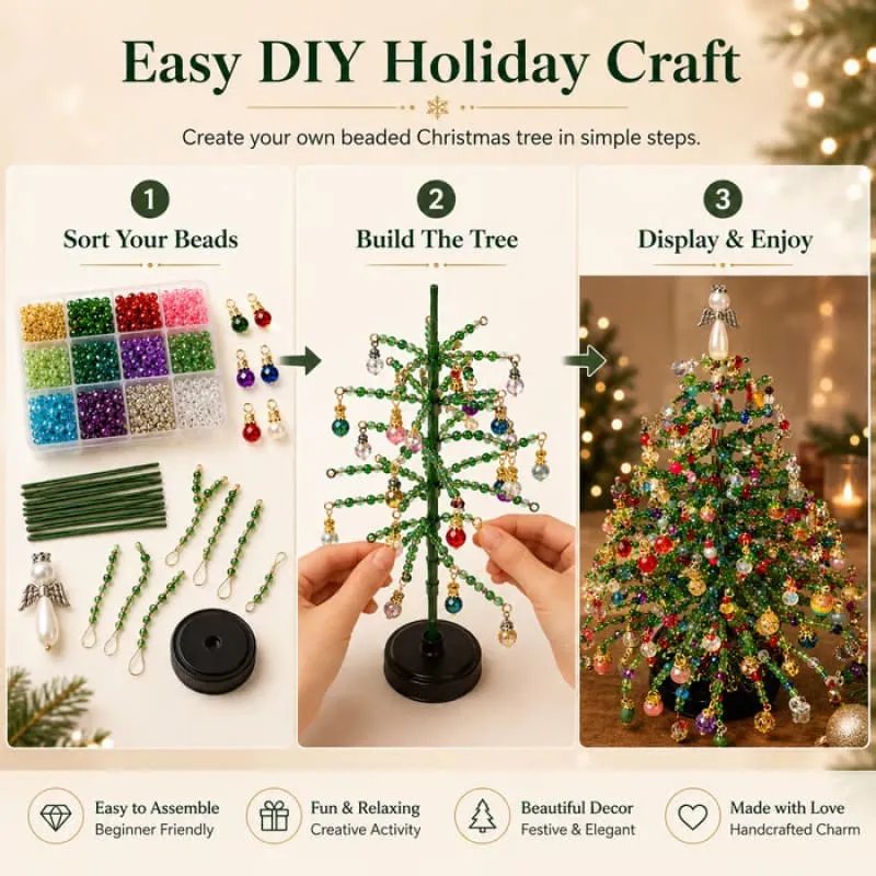 Christmas DIY Beaded Christmas Tree Kit